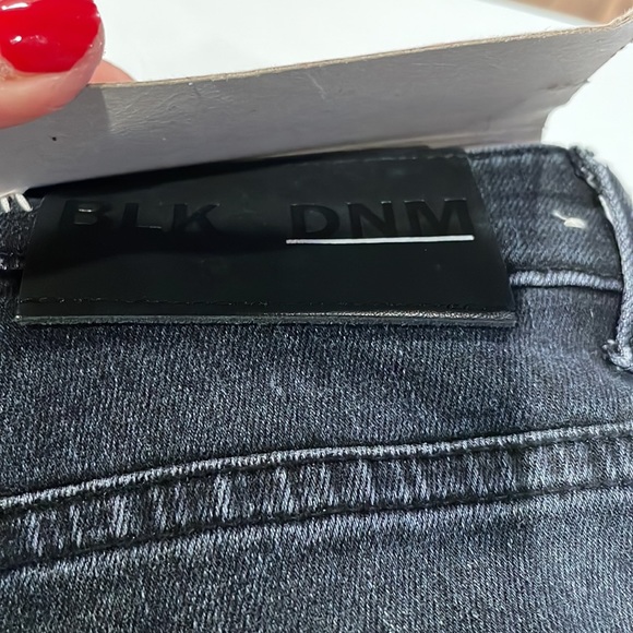 BLK DNM Skinny Jeans 22 Irwin Grey Size 25/30 - Picture 7 of 8